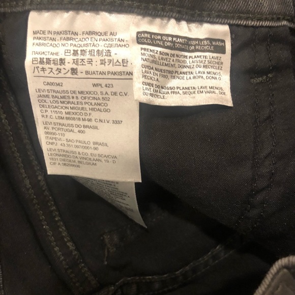 EUC Levi’s 710 Super Skinny Ankle Jean - Picture 6 of 7